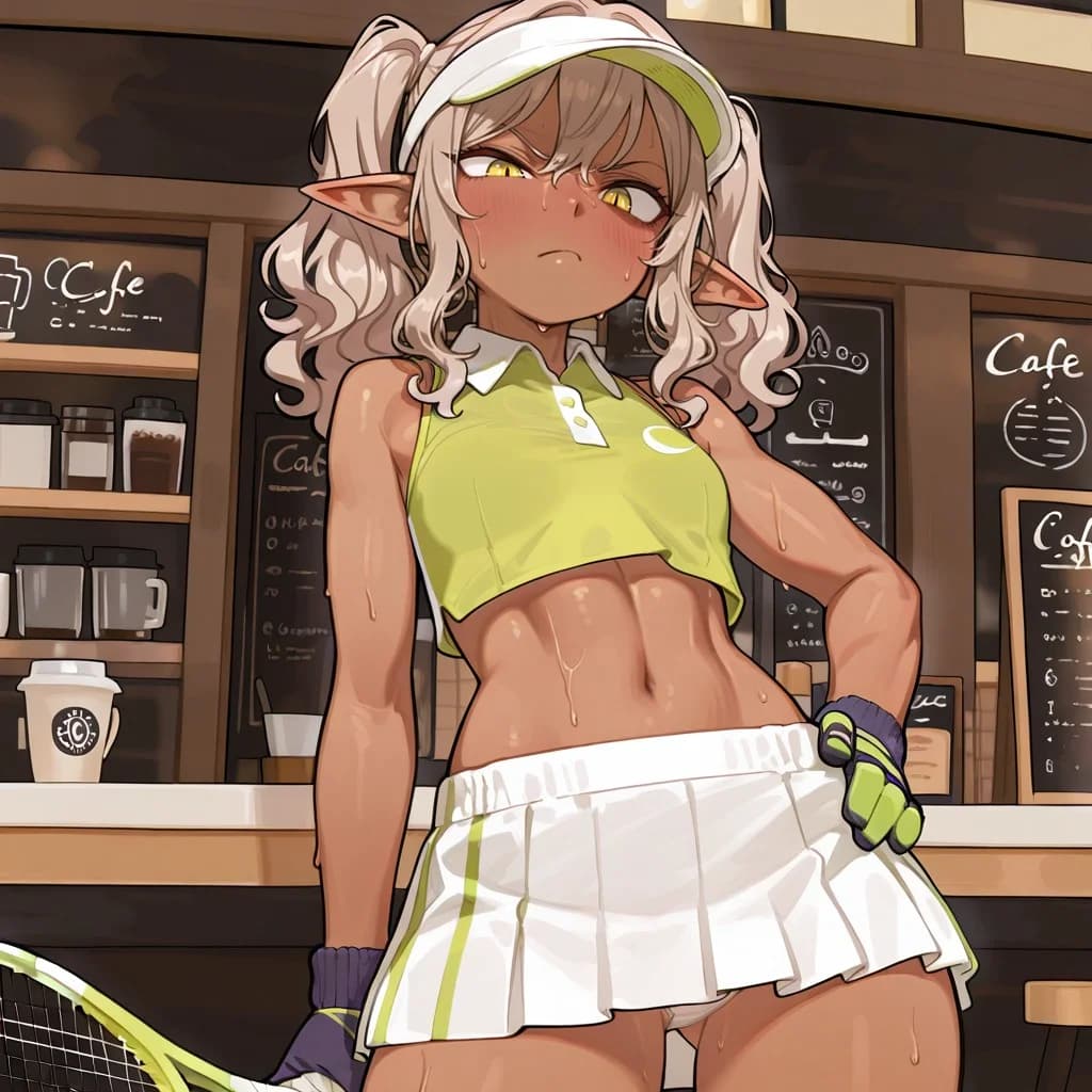 Tatum Aspenhardt || The Mean Elven Girl Tennis Player Wants "Special" Milkshakes