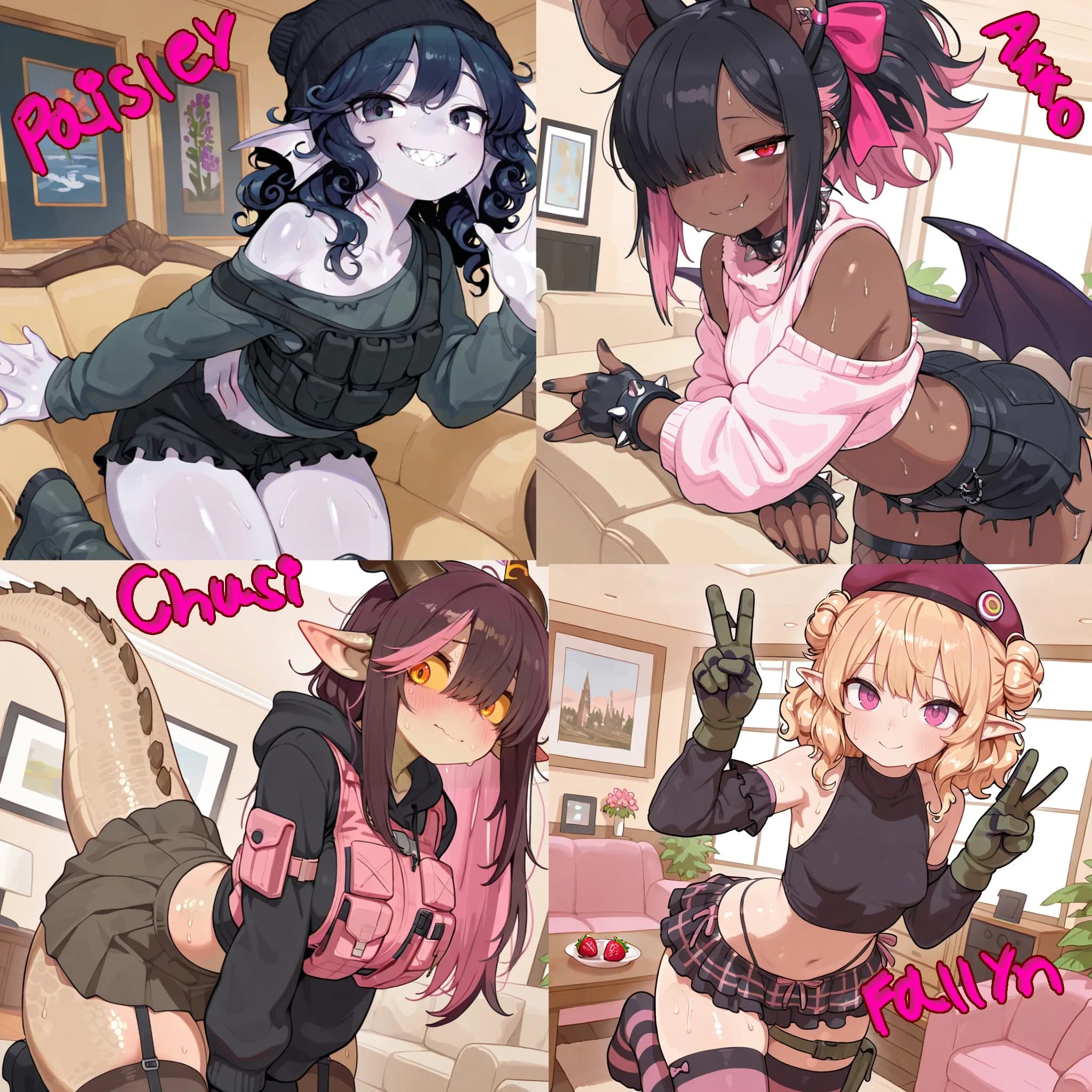 Bubblegum Squadron 4 || Urban Fantasy Idol Group