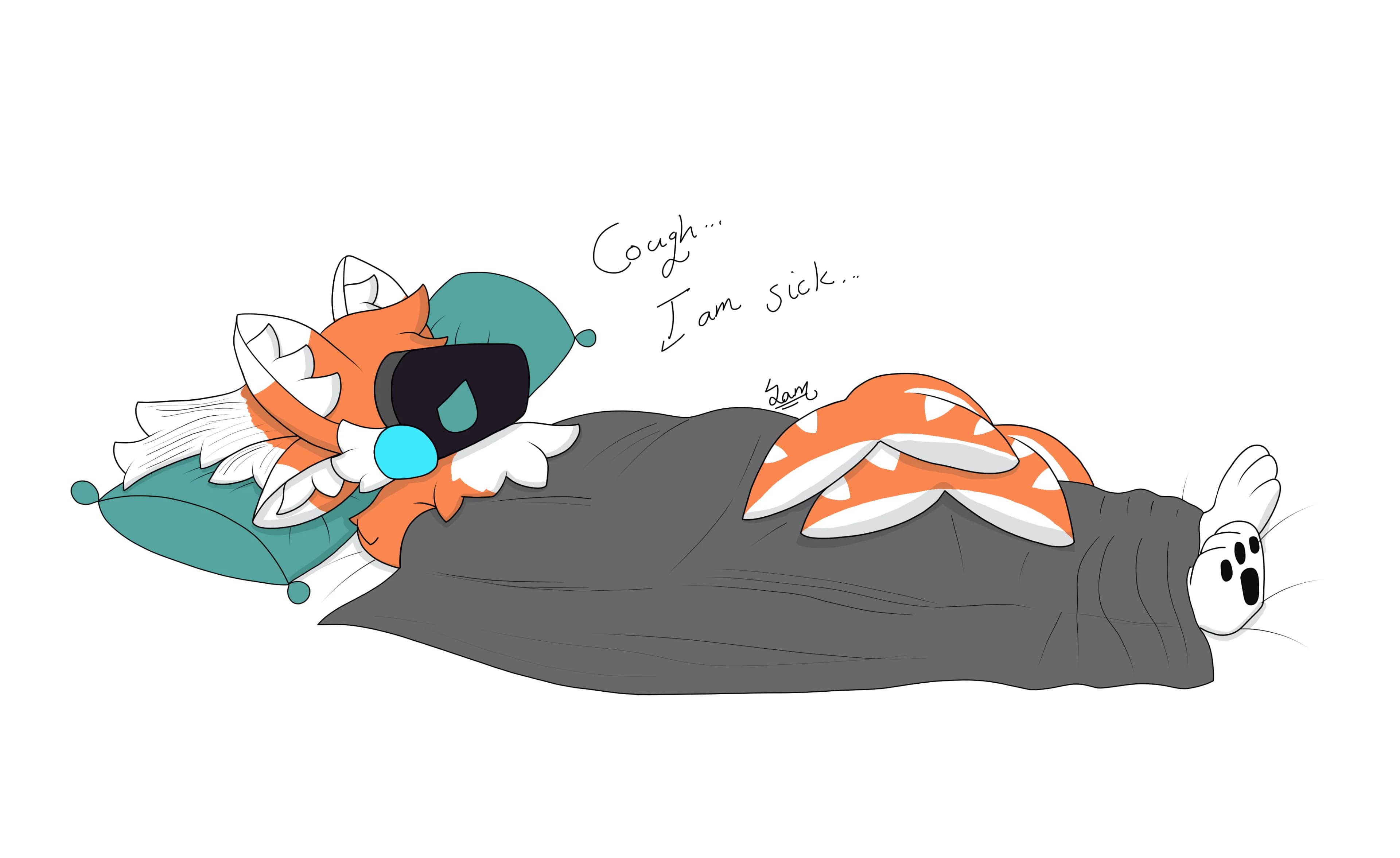 Bro's sick, make his day better