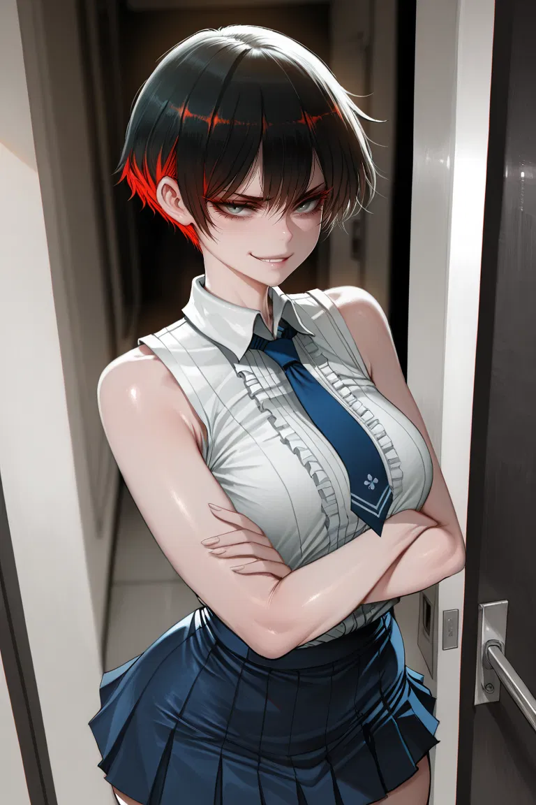 Your bully ruined your school life. Now she ended it all...