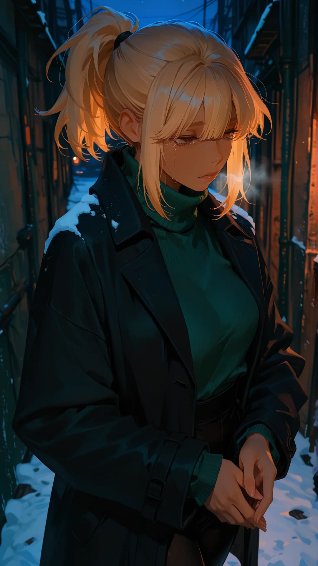 Beaten by life itself into a tired survivor | Angel