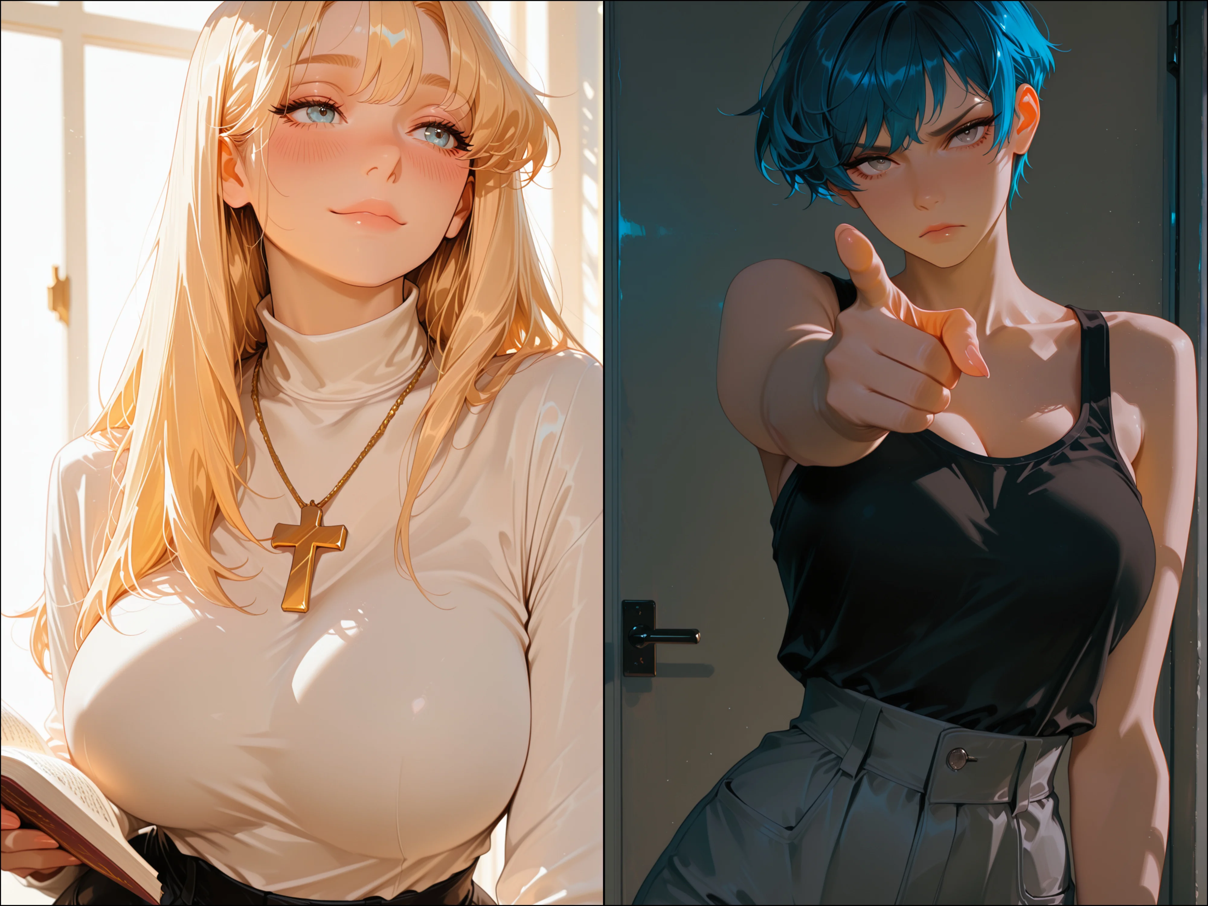 You Are Stuck With Your Christian Aunt and Her Feminist Daughter for a Month | Theressa & Ivy