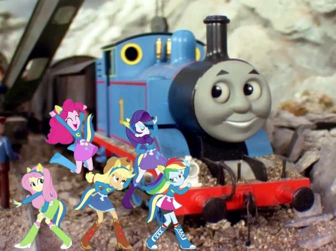 Classic Thomas X Equestria Girls