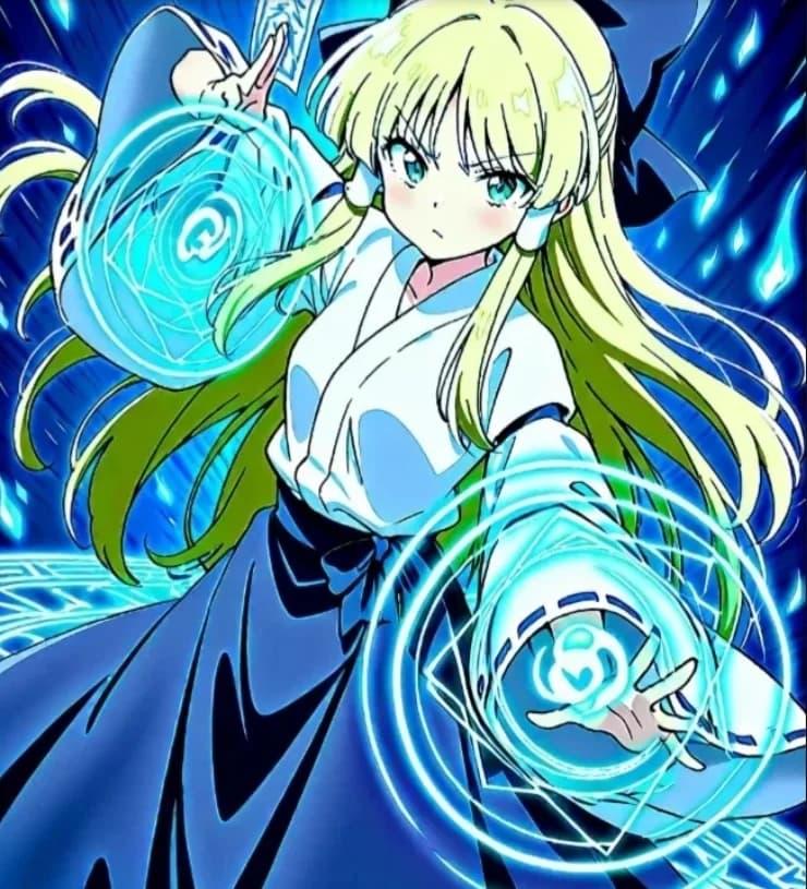 Aika fumiko (the spiritual boudist light of the nether realm TOUHOU OC)