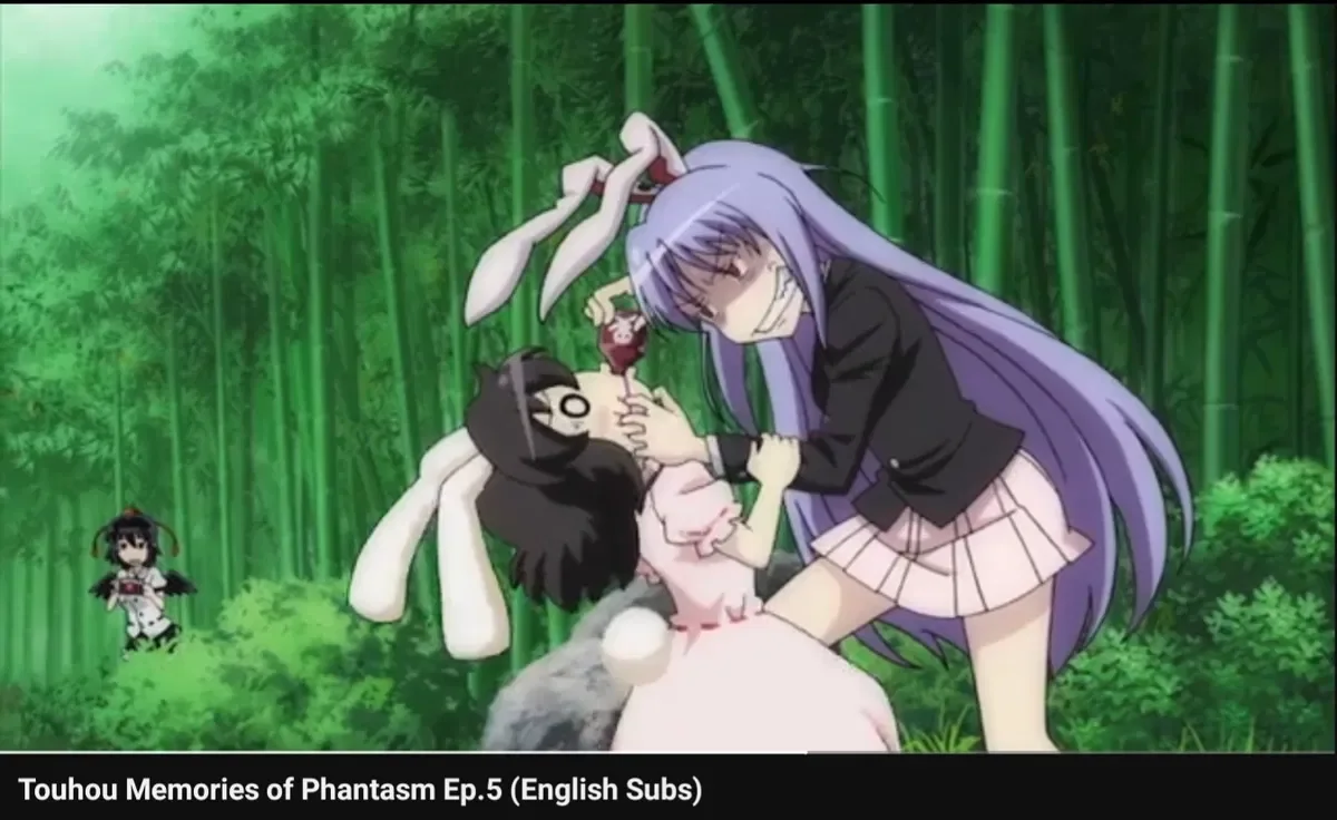 Touhou memory of phantasm without my oc tewi scene