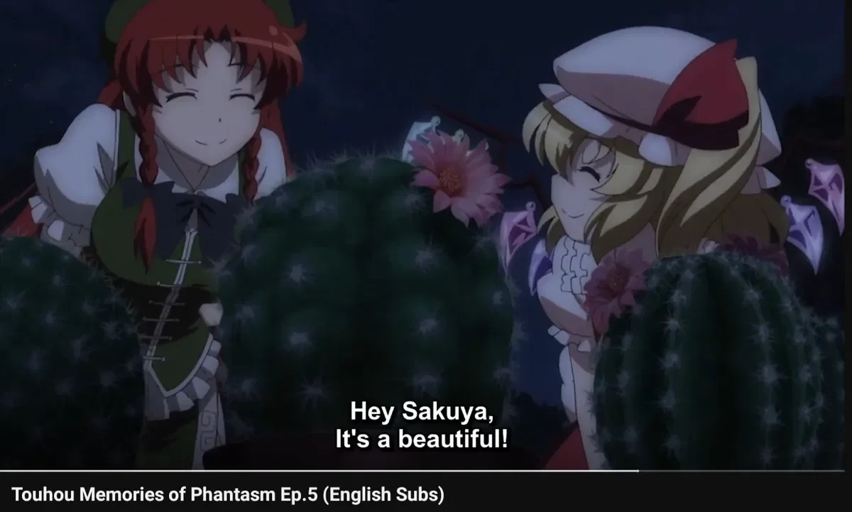 Touhou memory of phantasm without oc ep 5 devil mansion scene