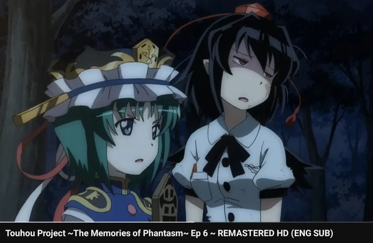 Touhou memory of phantasm without my oc mystia stand scene