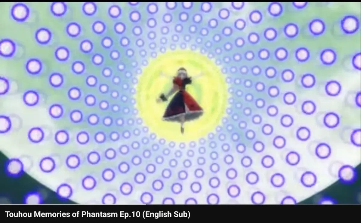 Touhou memory of phantasm with my oc ep 8 and 9 (Imperishable night incident: eirin fight scene modi