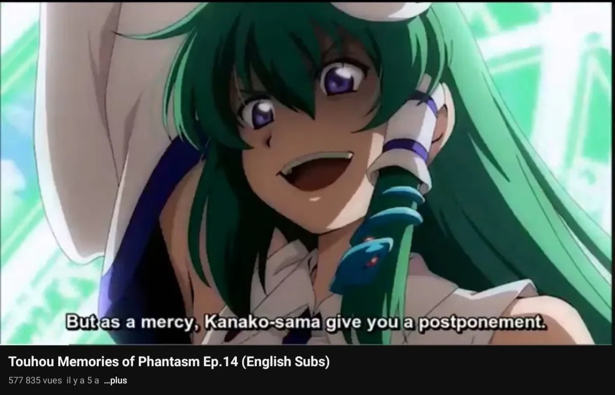 Touhou memory of phantasm without my oc ep 14 (faith war)