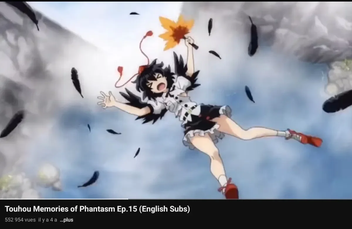 🚫Touhou memory of phantasm without my oc ep 15 ( reimu&aya fight scene)🚫