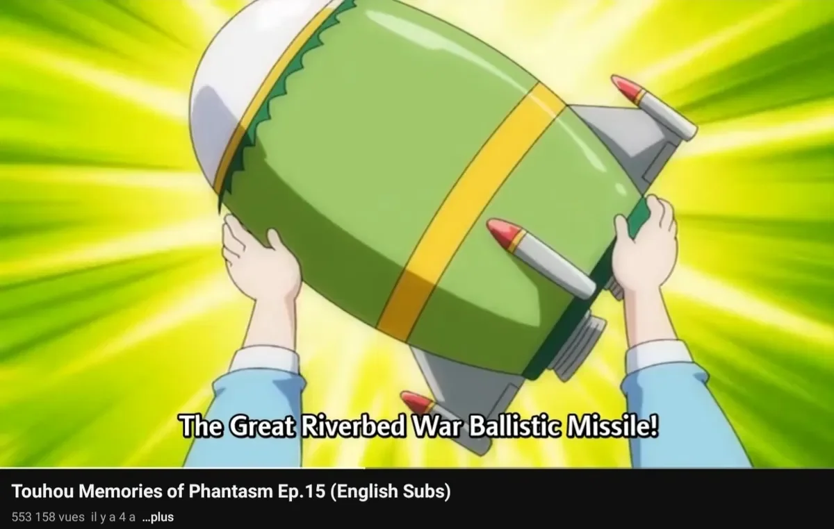 Touhou memory of phantasm without my oc ep 15 ("marisa side" meeting with nitori scene)🚫