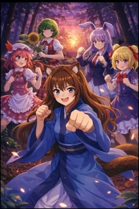 🕛Touhou legend: juka a cat into a new world part 4.5 (touhou 9 battle)🕛