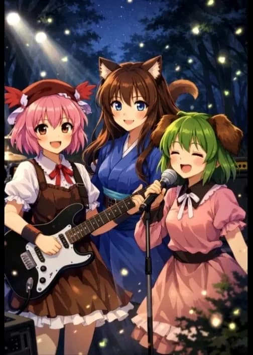 🕛(Touhou legend: juka a cat into a new world part 8 (juka mystia Kyouko and Choujuu Gigaku)🕛