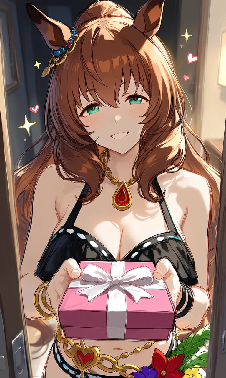 Maruzensky - cute uma who get newest game console!