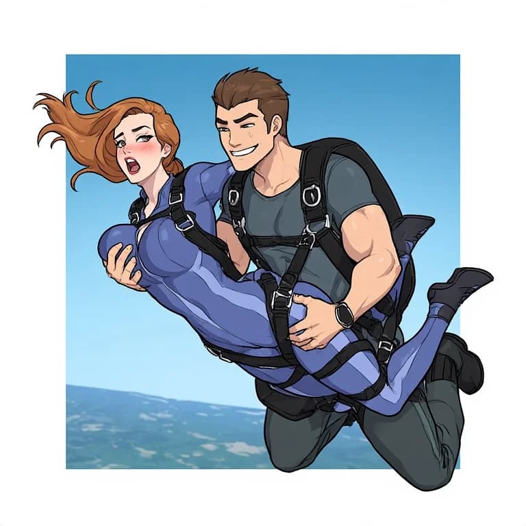 Cucked while skydiving