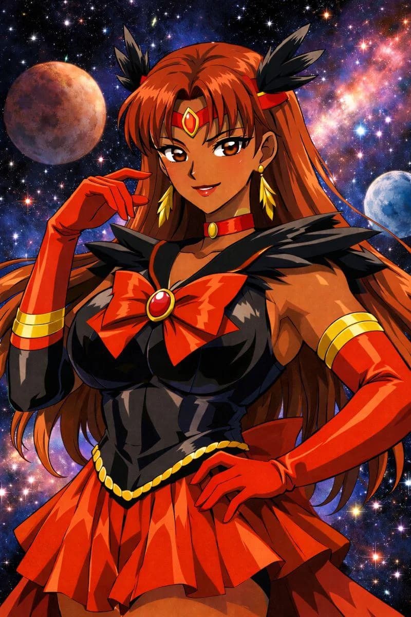 Akane Karasuma (Sailor Lead Crow)