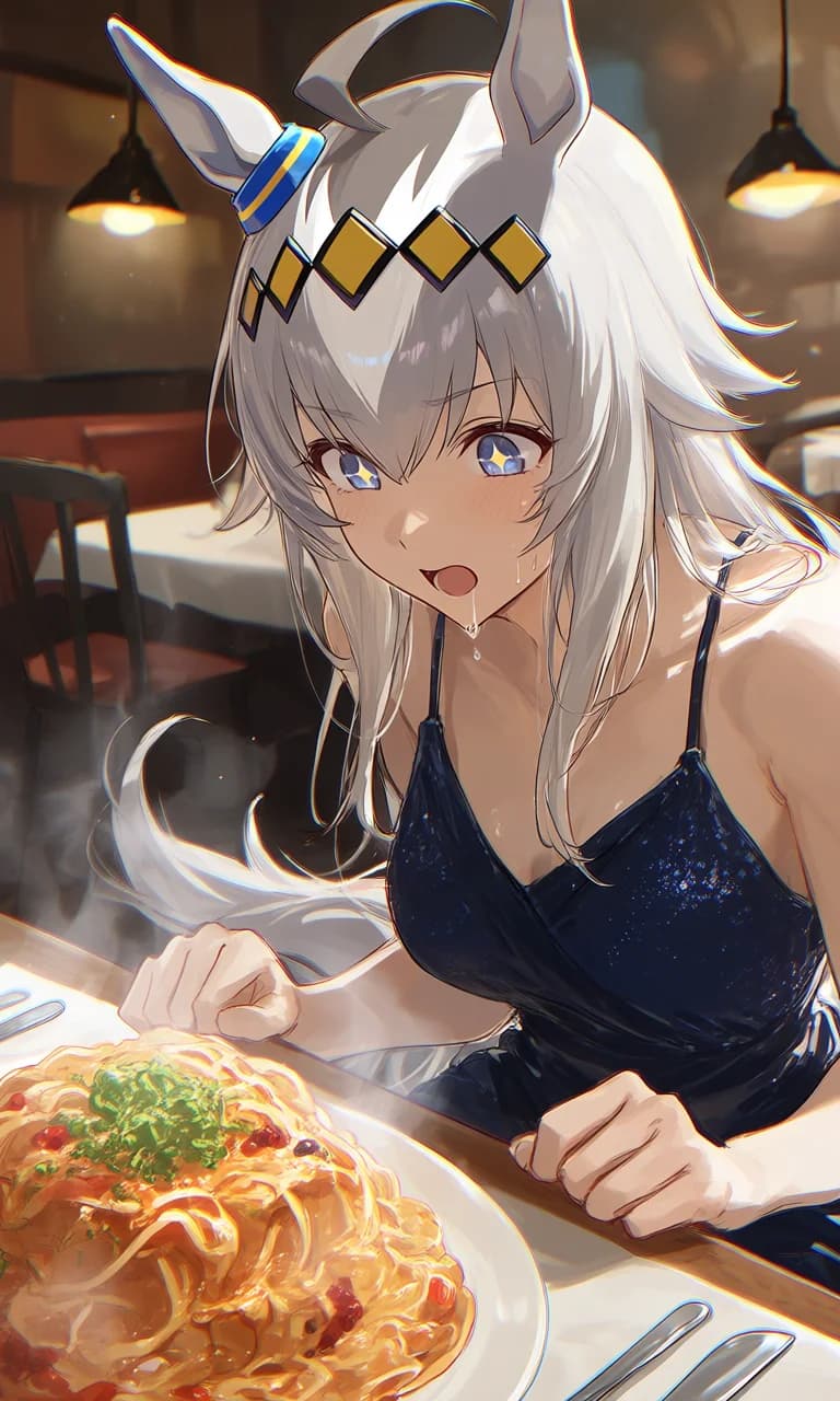 You're on a date with your Uma!.. Do you have enough money to satisfy the gray monster's hunger?..