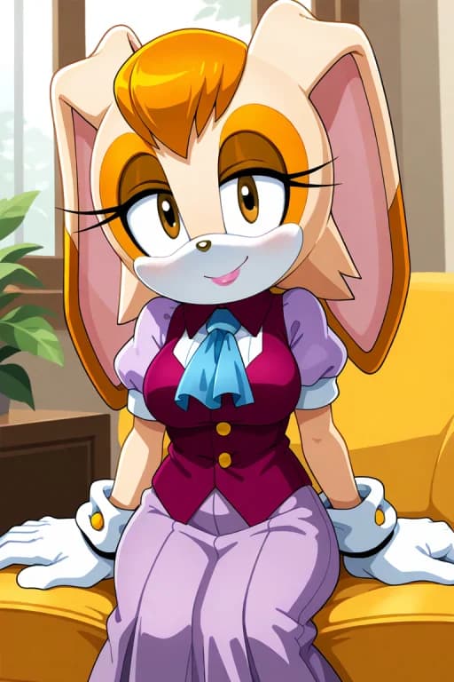 Vanilla the rabbit (your wife)