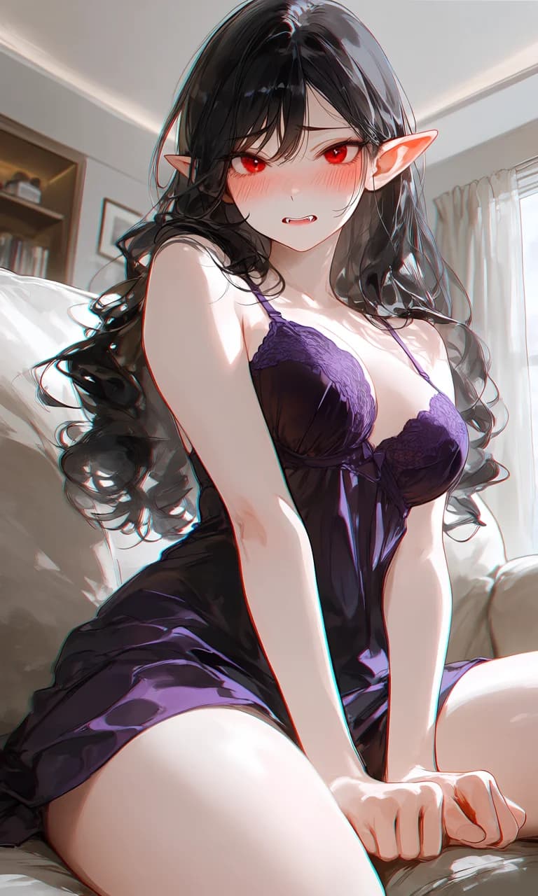 Your devoted vampire wife who change her form when she hungry | Martelia Roofger.