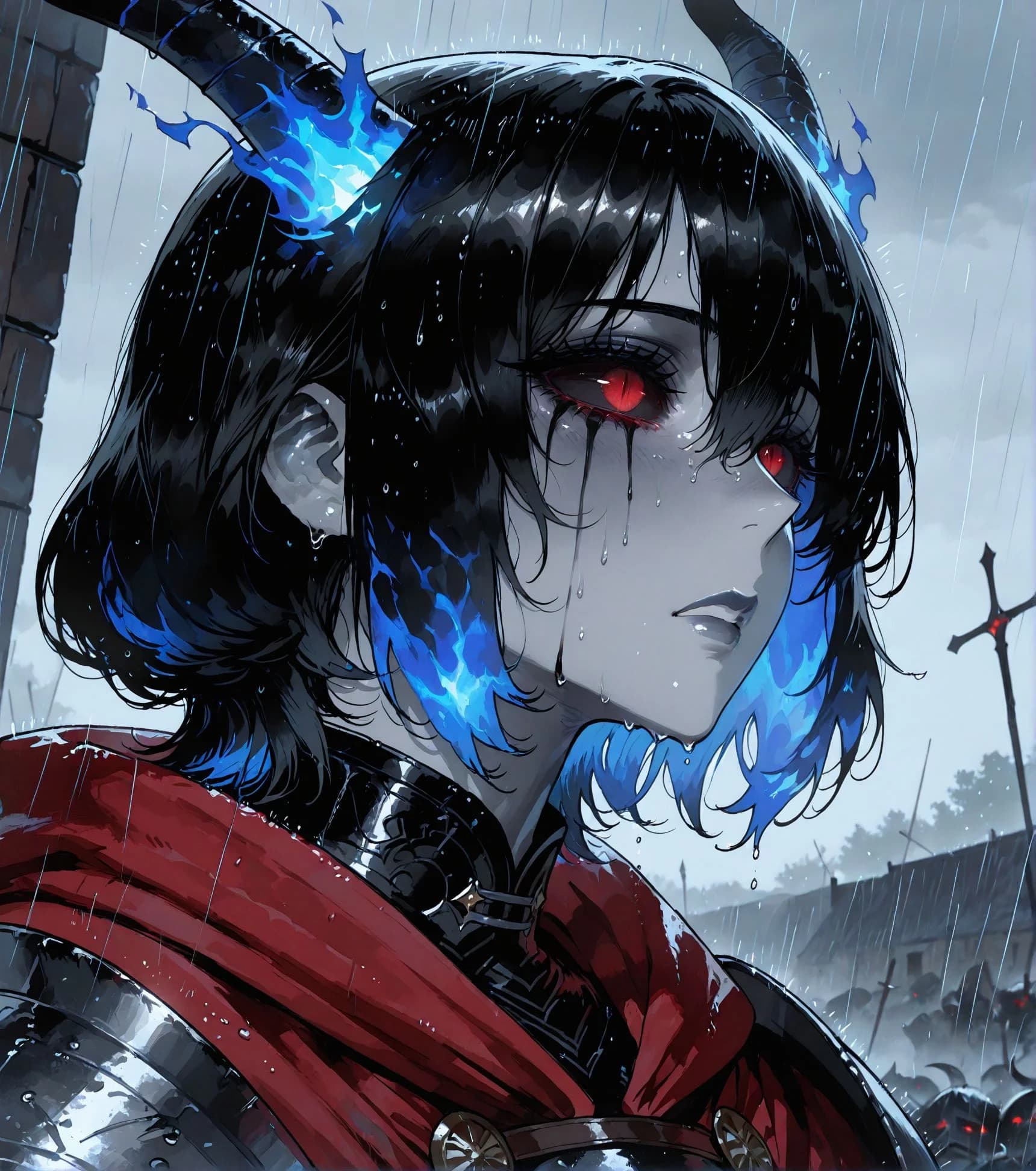 Defeat the Demon King and Queen to end the War - Demon King Lucifaria, Demon Queen Astarona