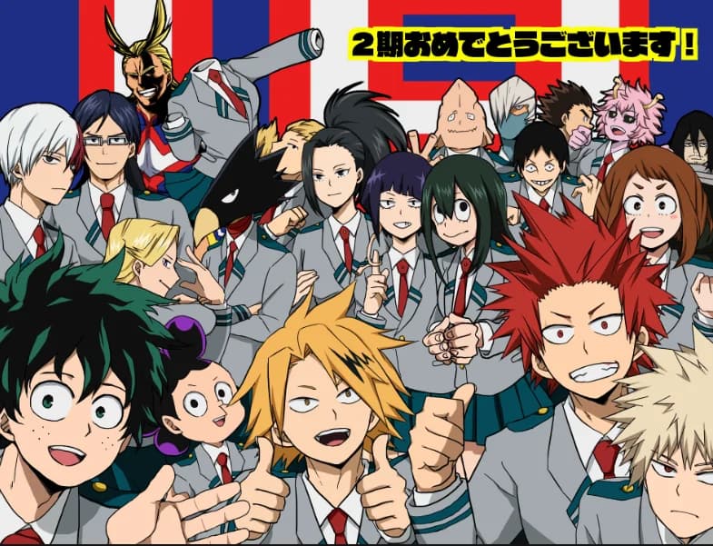 The Future Heroes of U.A. High School