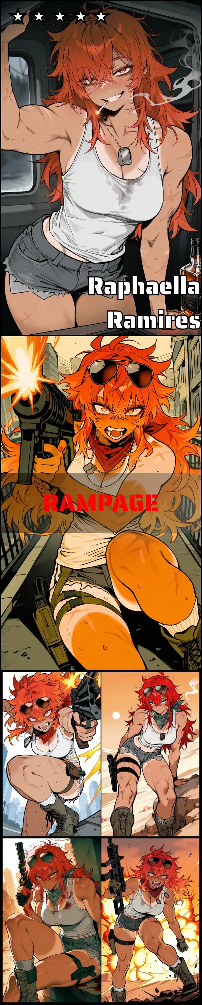 Raphaella || A Psychotic, Drug Dealer, Murderer, Extremely Dangerous and with Angry Issues.