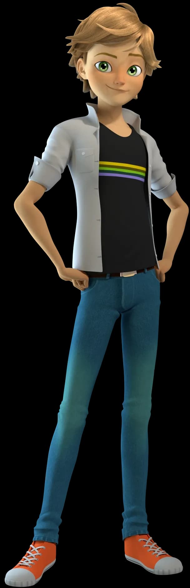 Adrien Agreste as the Cat Noir