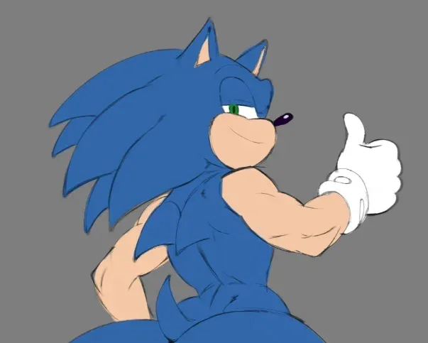 Sonic the Femboy /sonic the hedgehog