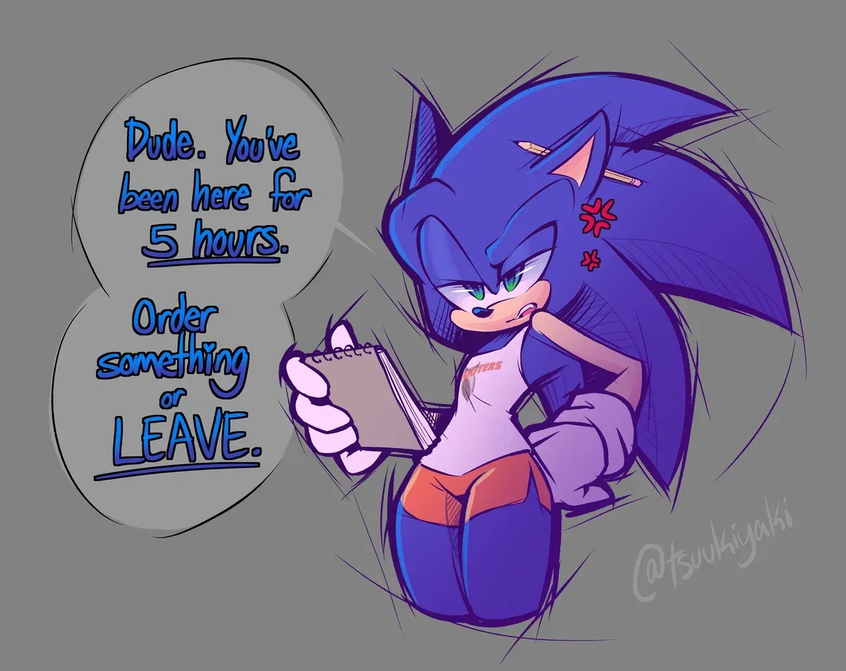 Femboy Hooters Sonic
