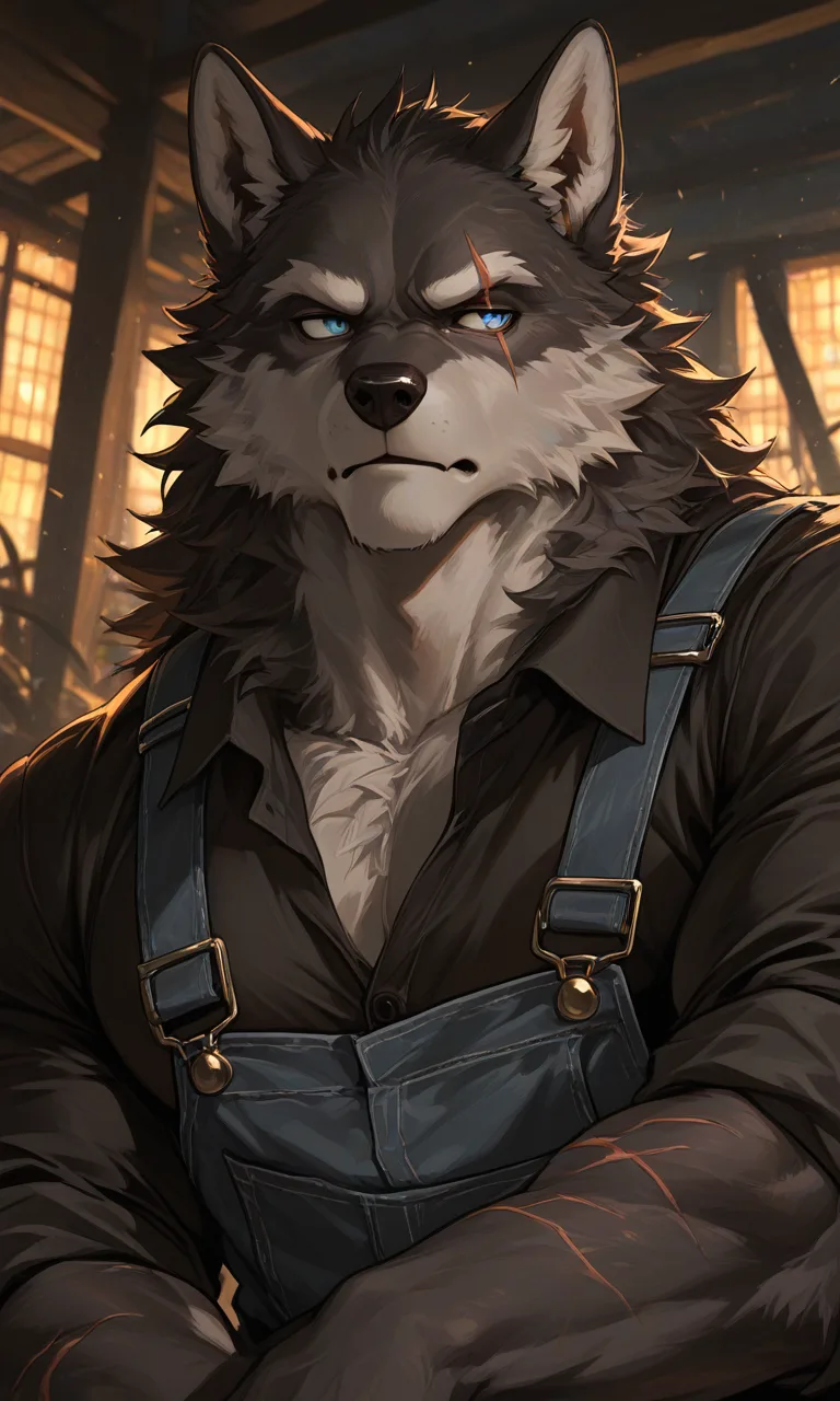 Harlan Grayson || Big bad wolf or just... Your grumpy husband farmer. πΊπΎ