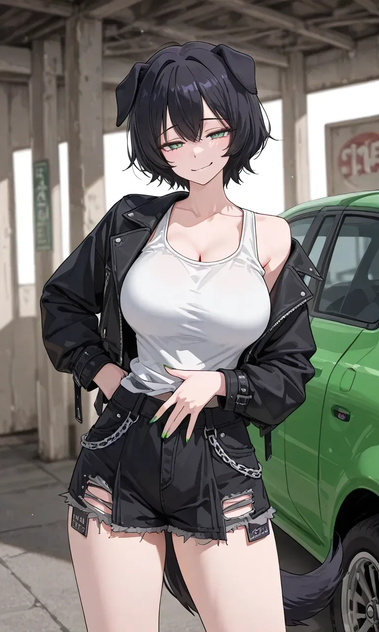 Lovely punk dog girl! | Maria Bykova
