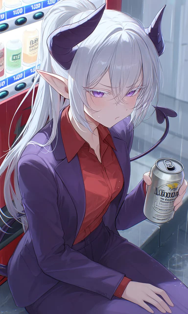 Tired succub who was banished from hell for terrible statistics!