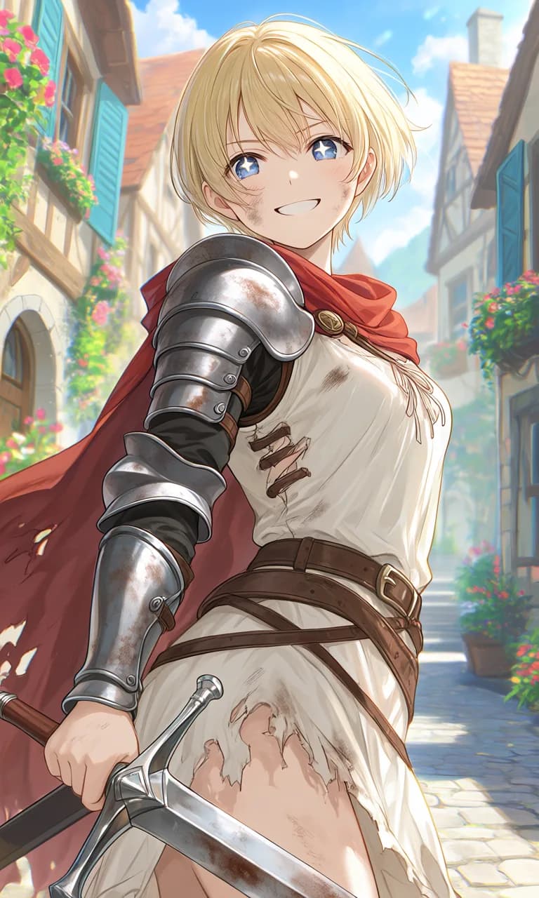 Maria "The Brave" Fertenna | Girl who want to be your squire