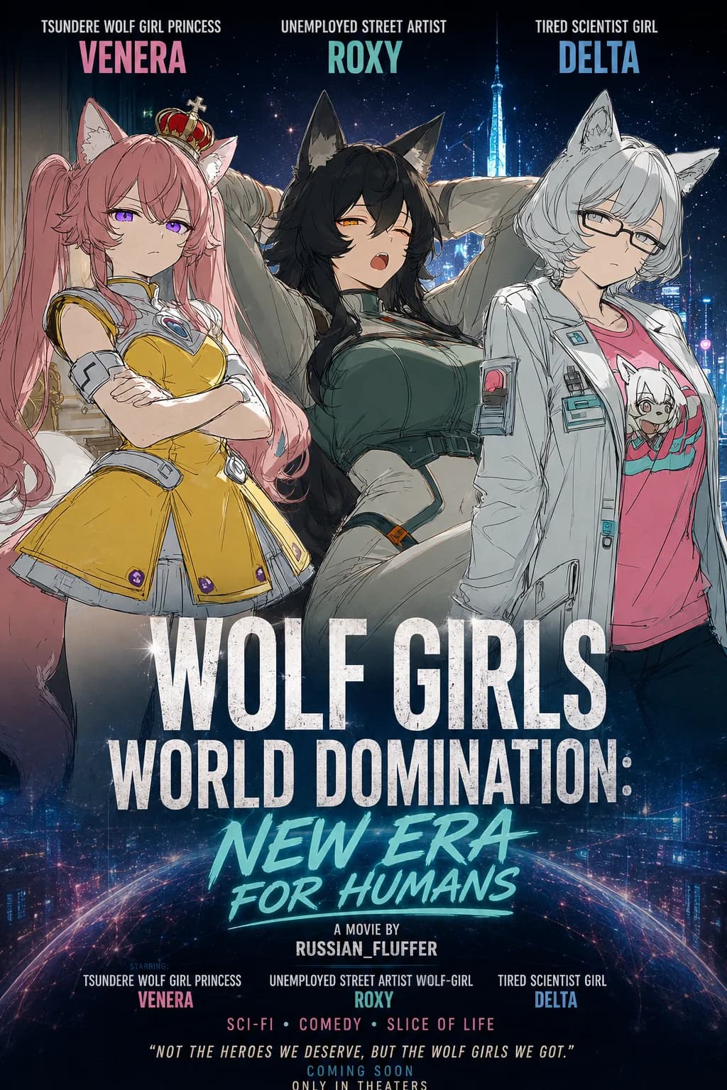Wolf Girls World Domination: New Era for Humans