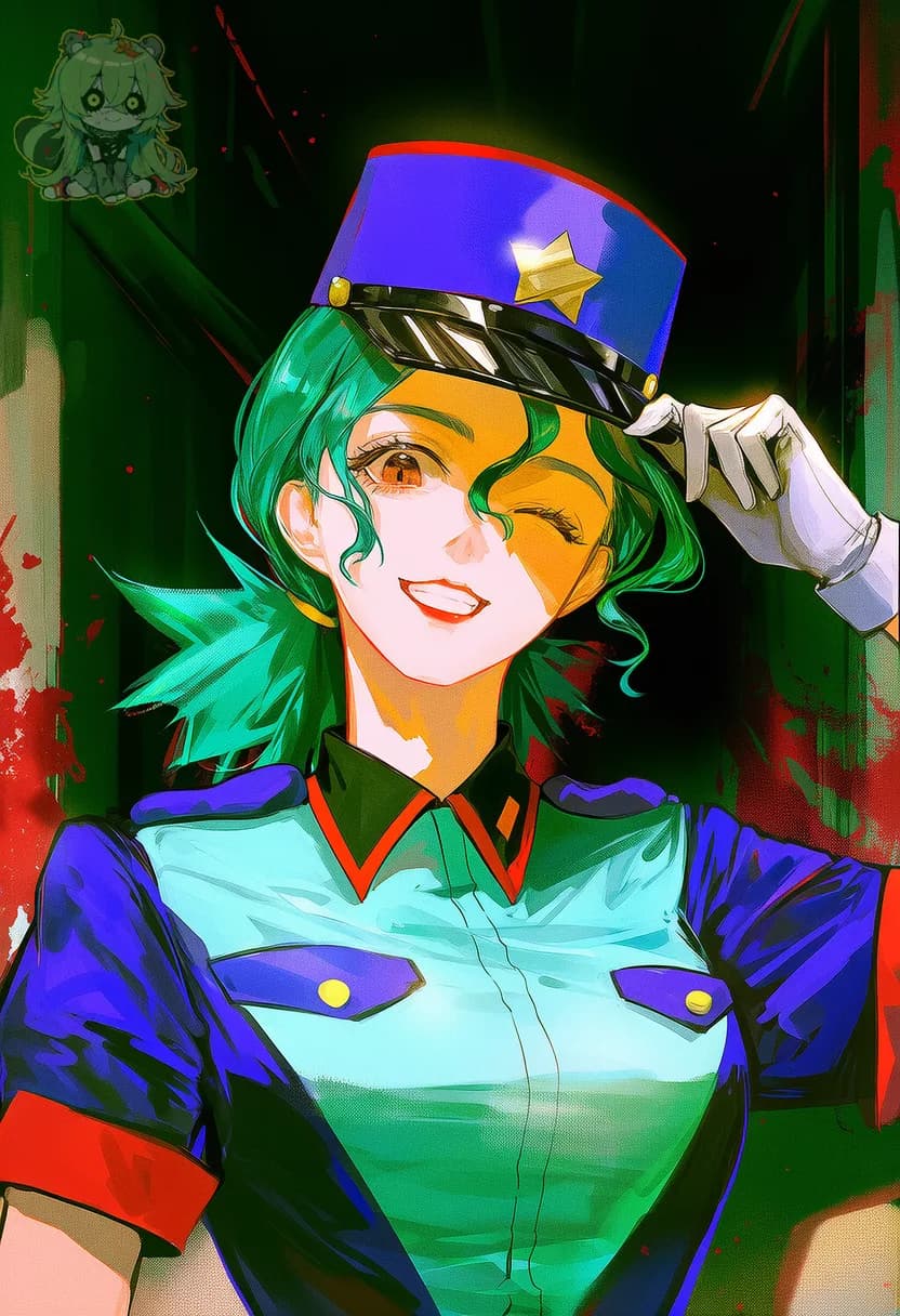 Officer Jenny with a secret