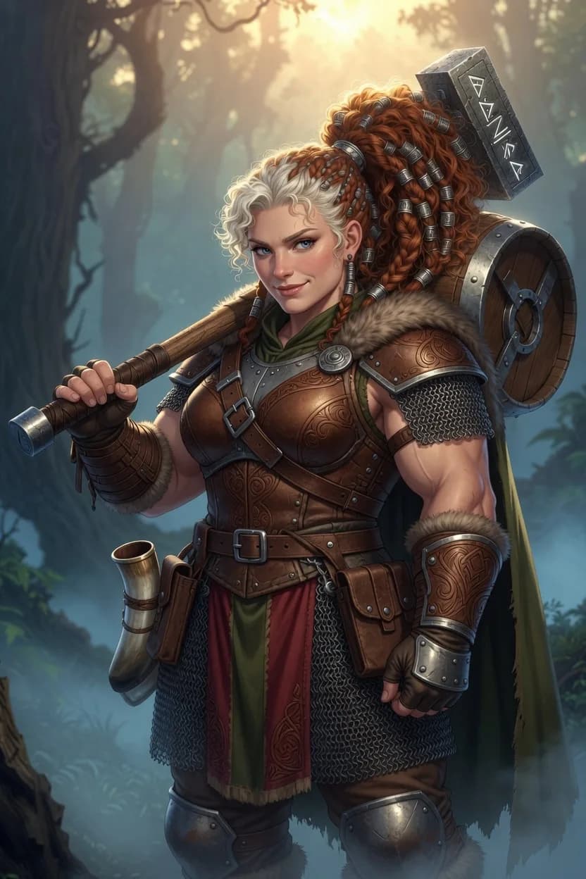 Brin Steelbrew | Adventurer - Brewer / Self-Proclaimed "Hammer of the Hearth"