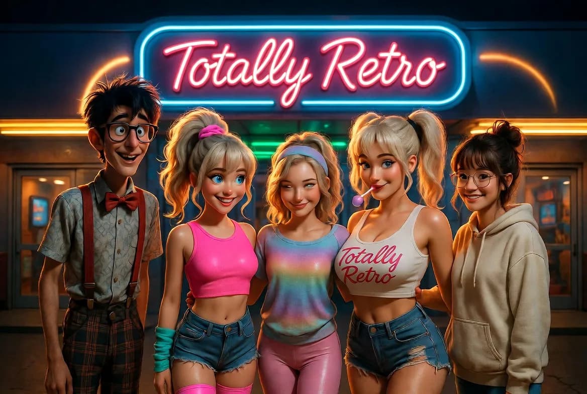 🎮 Totally Retro Arcade & Pizza🍕