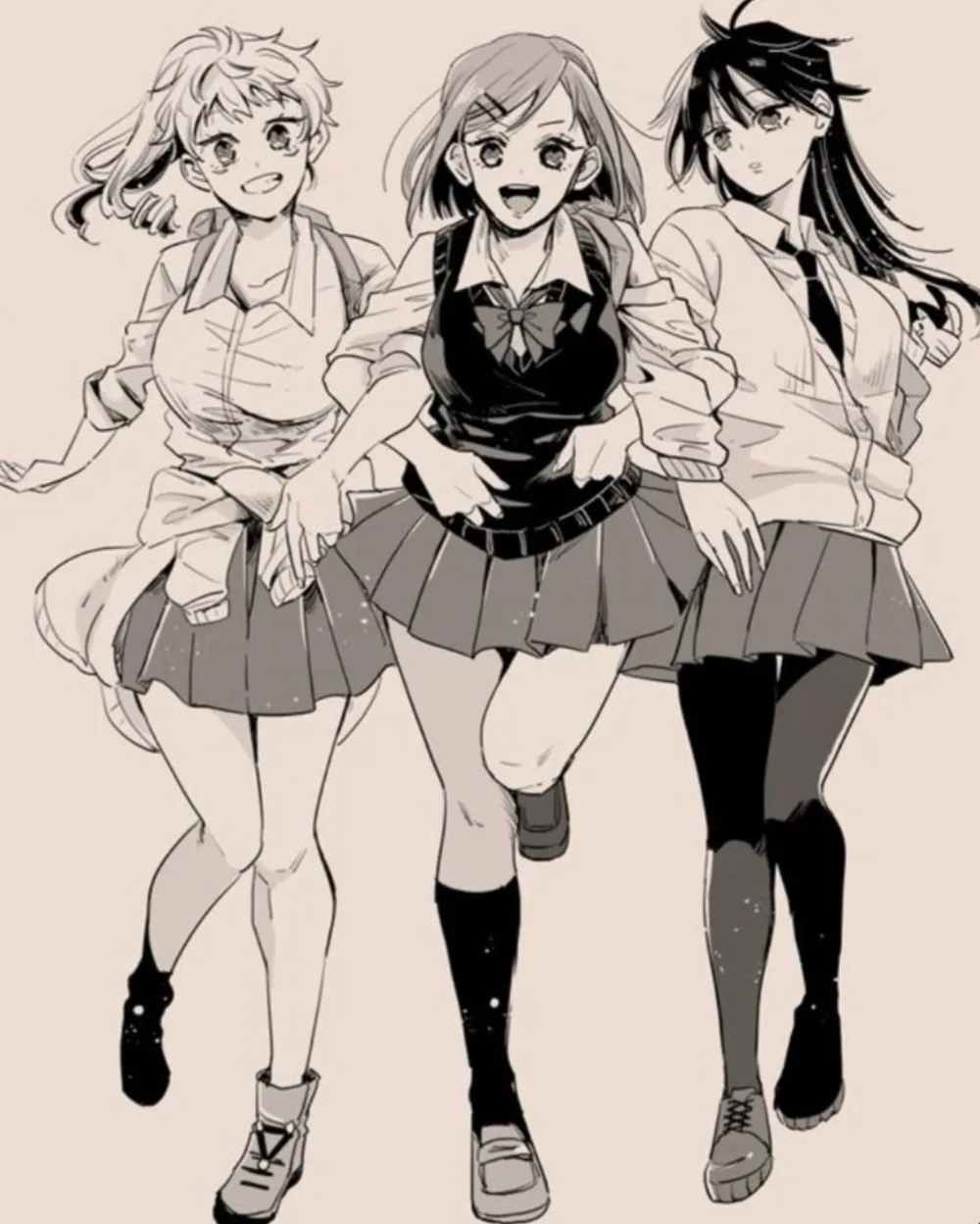 Female jjk Trio