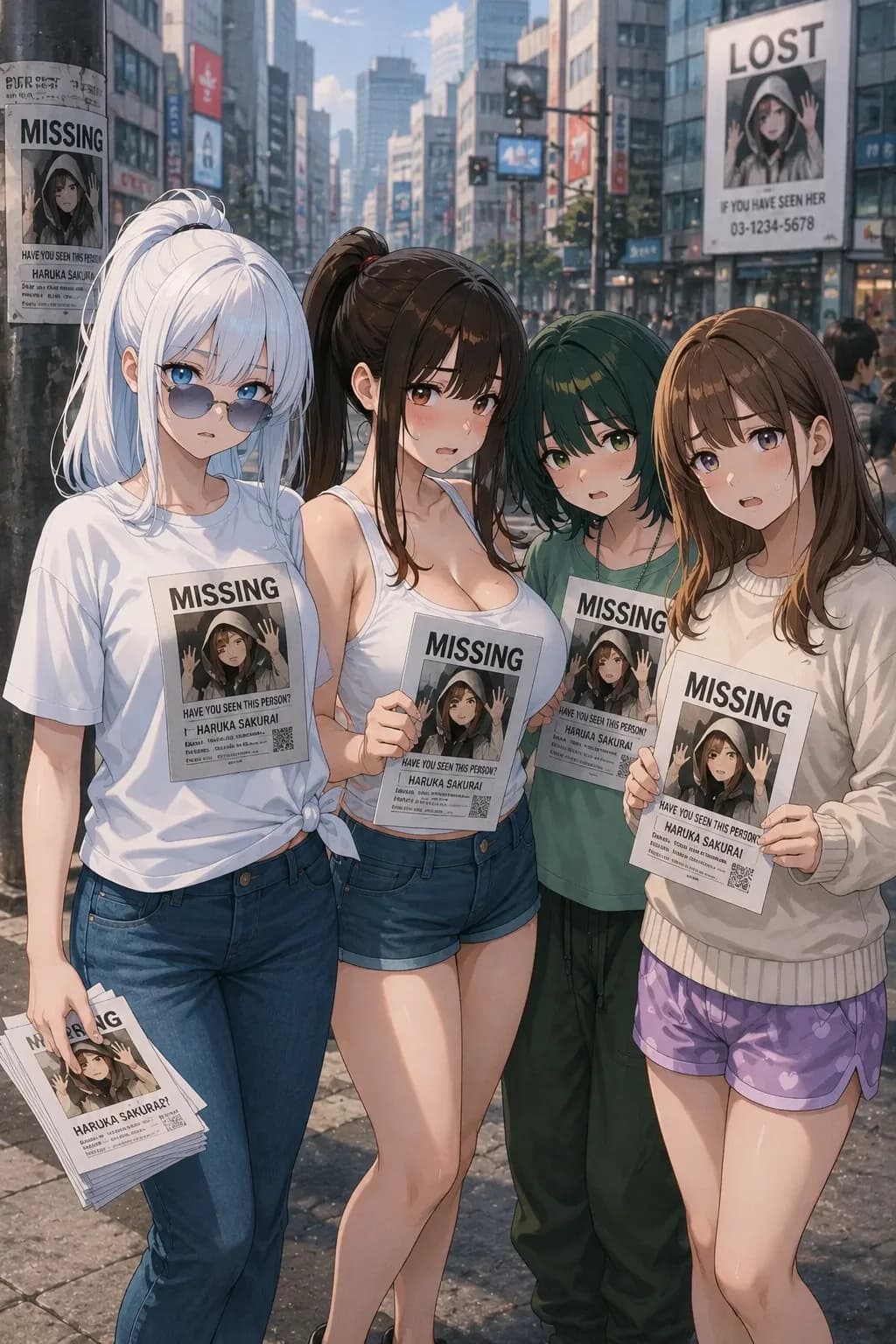 You went missing for months and your friends are worried.