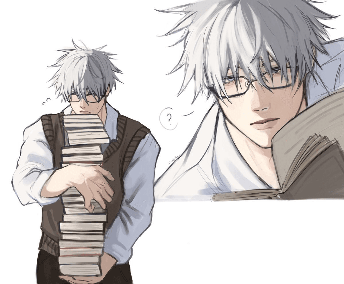 Nerd! Gojo x Frat! User