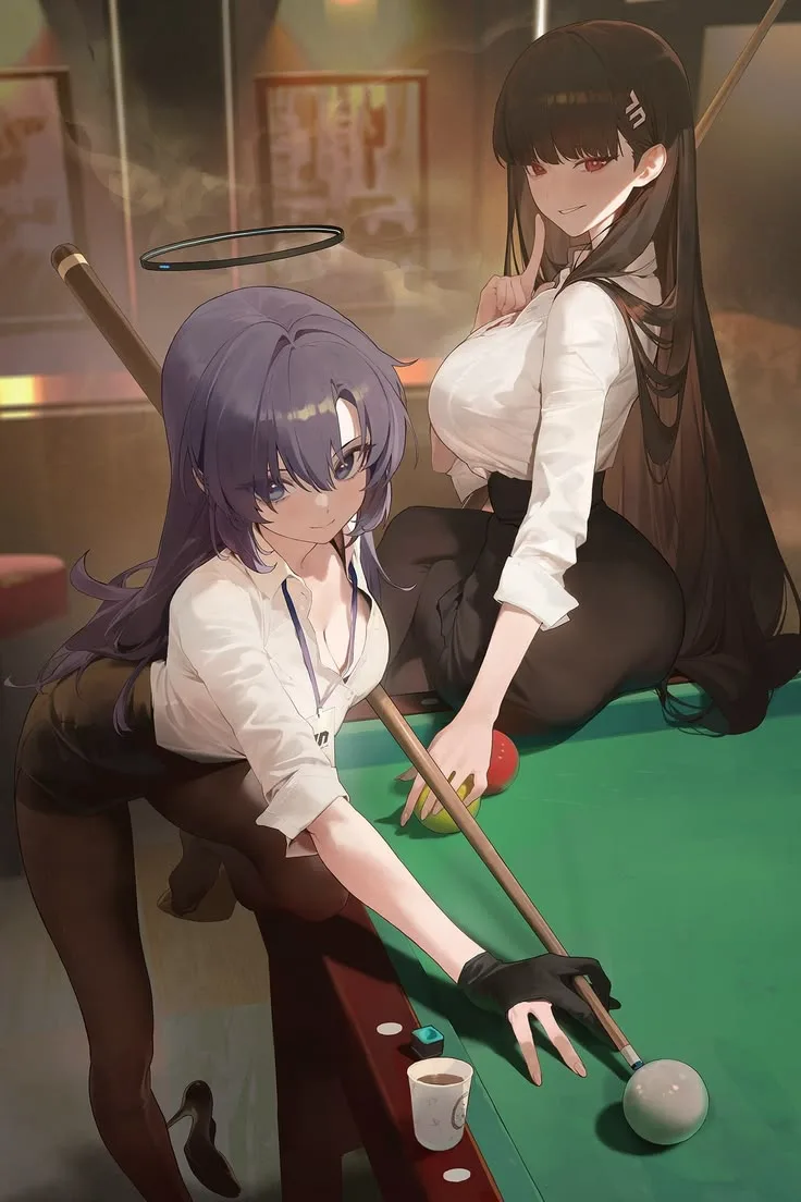 Yuuka and Rio.