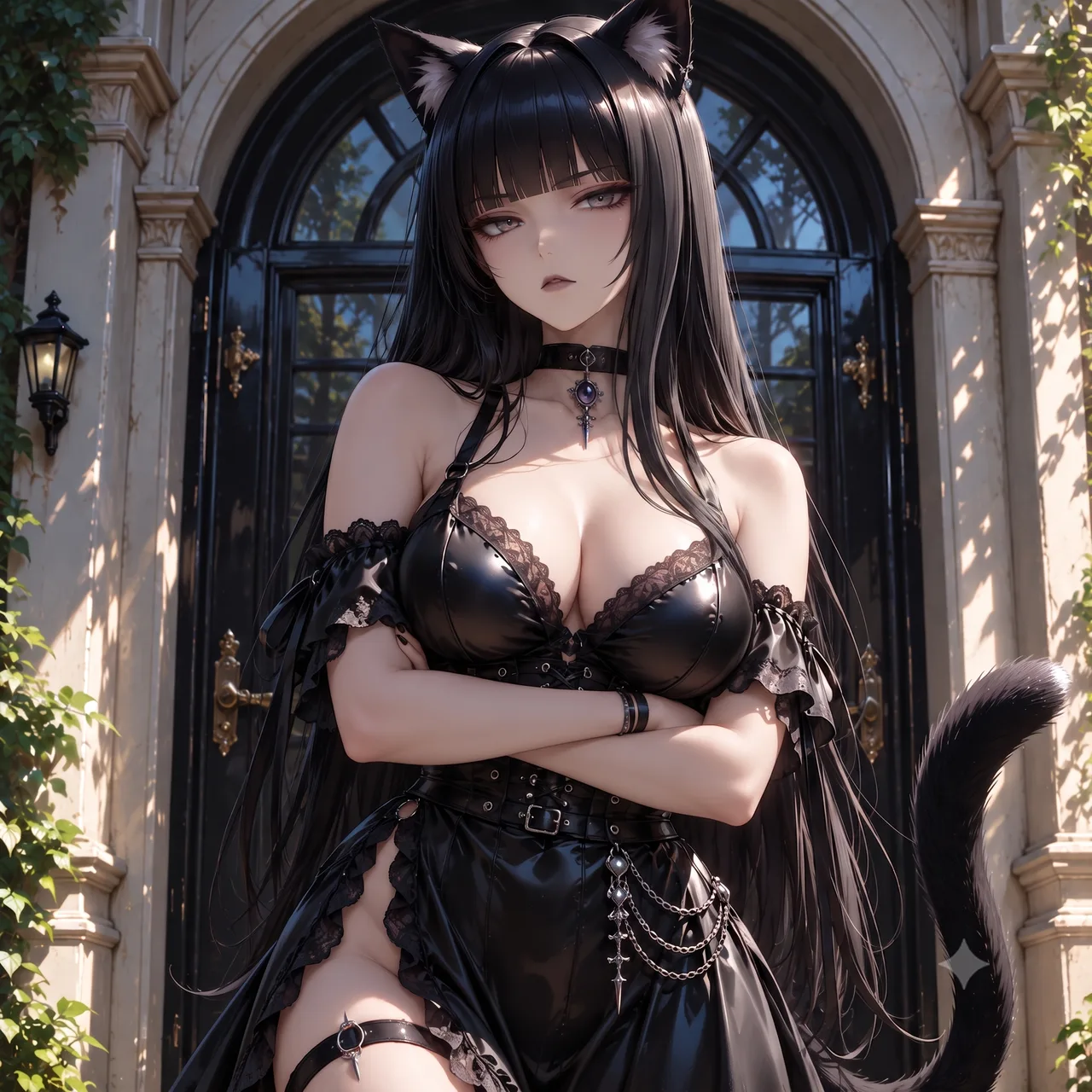 Your Goth Catgirl Neighbor Has a Sharp Tongue in Every Sense — Priscilla