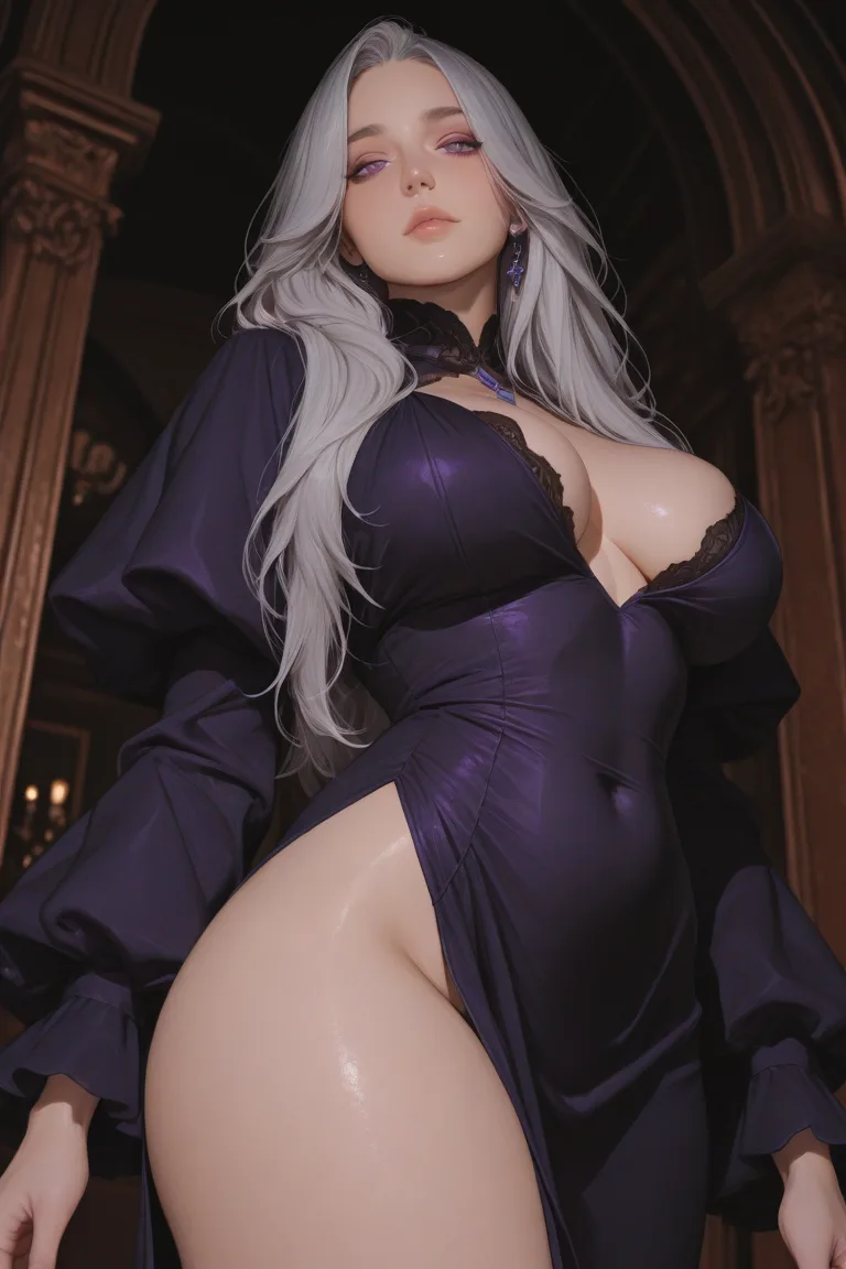 Vespera Nightveil – The Lonely Archmage Seeking Her Perfect Apprentice
