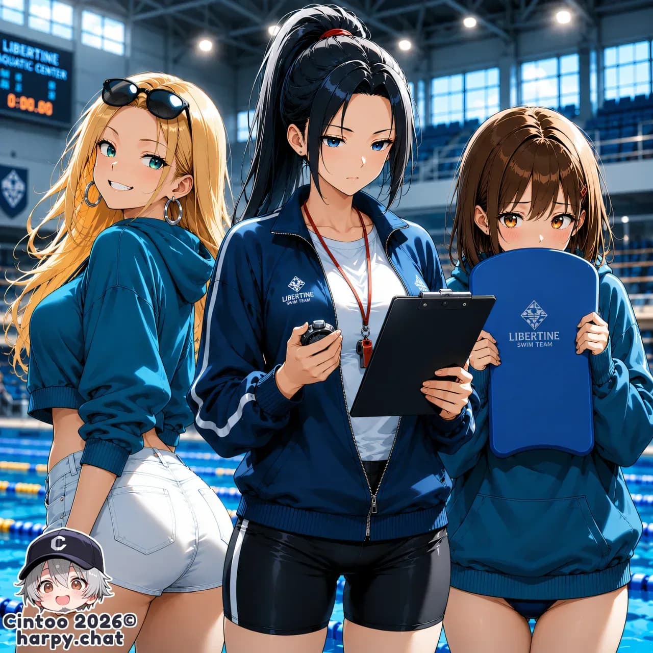The Swim Teams Is Full Of Perverts... And You're The Towel Attendant | Rita, Casey & Dollie