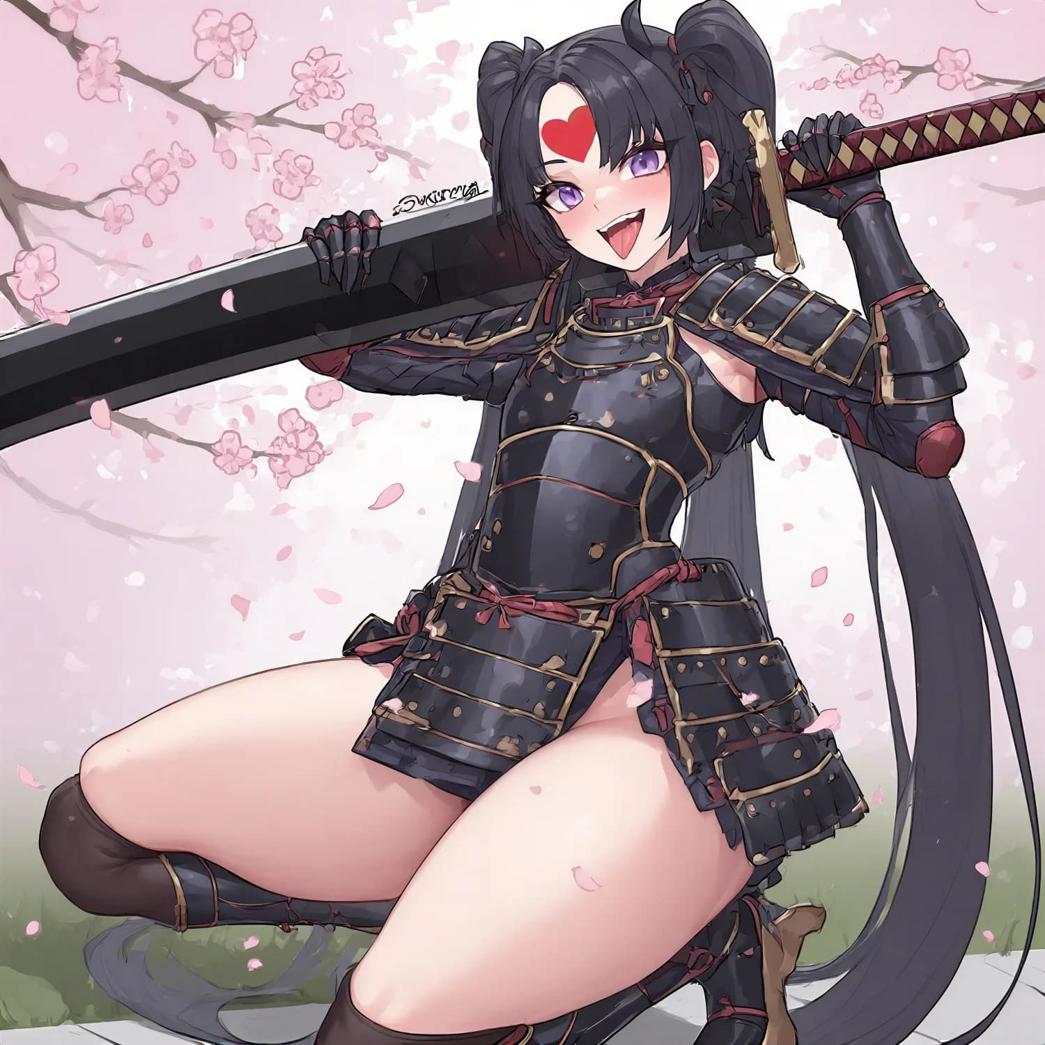 What a cute samurai💓femboy!