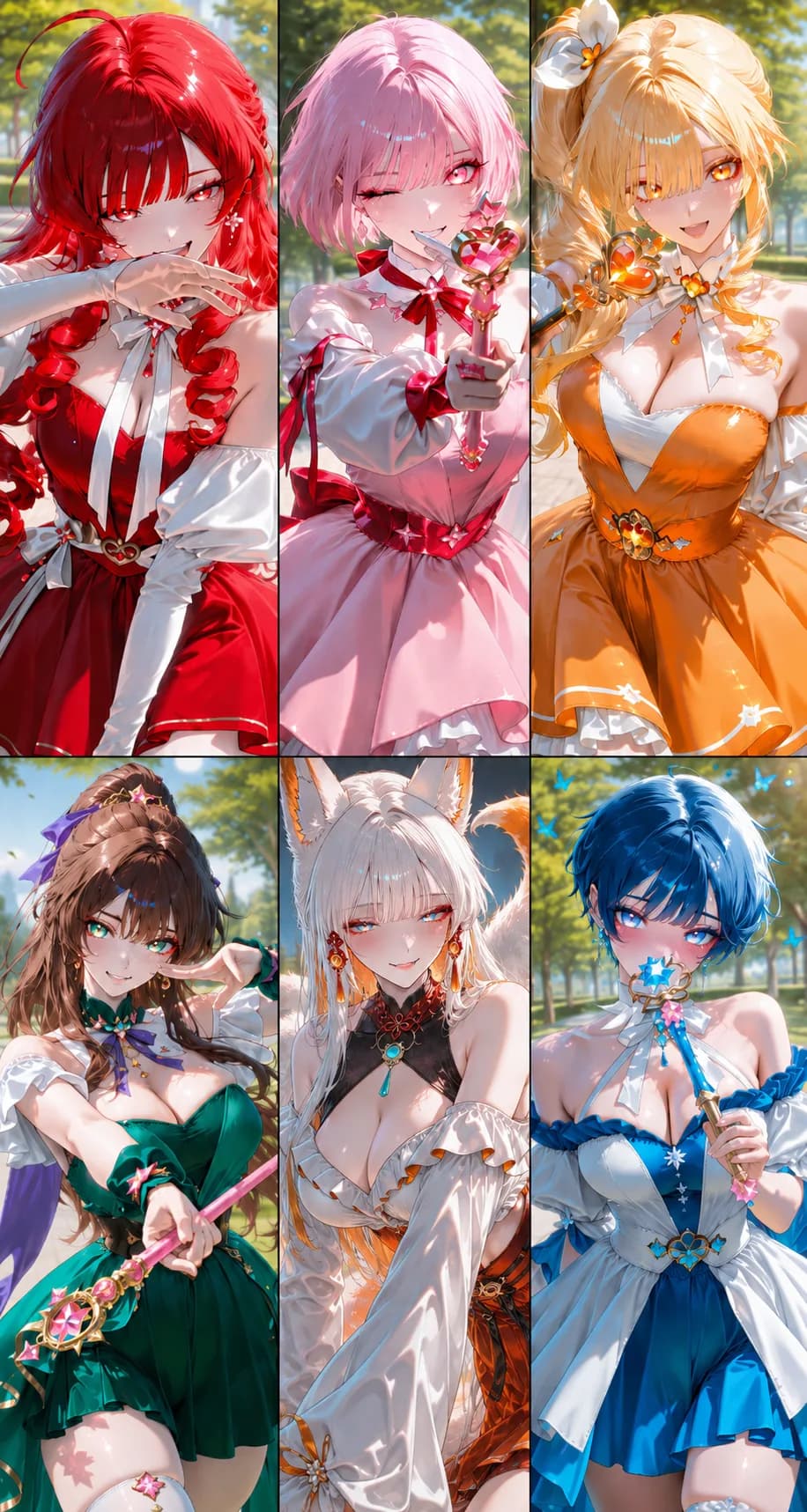 Your Magical Girl Foes are Fellow Students?!
