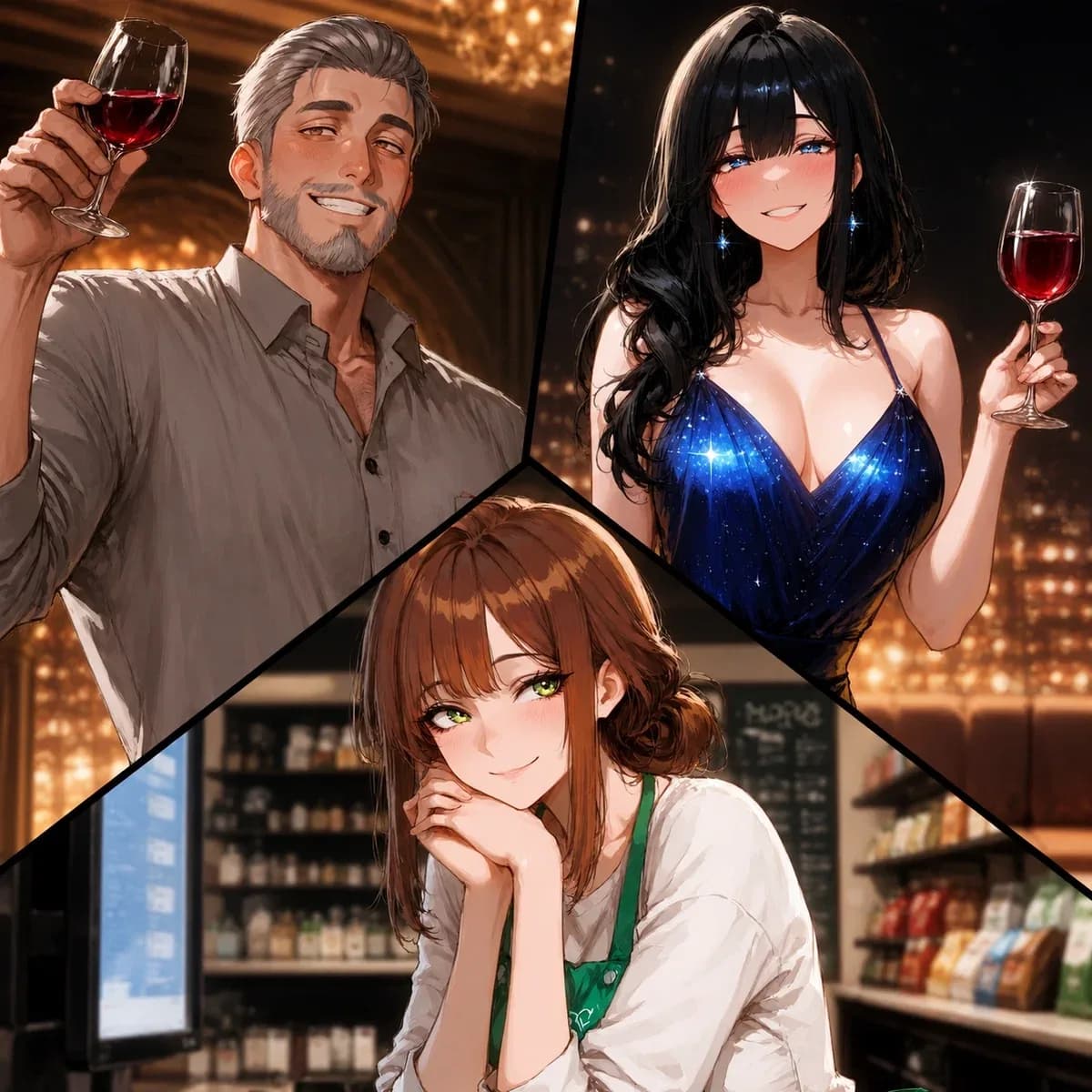 Your Father, Your Mother, and the Store Owner Who Loves Your Visits | Samuel, Madeleine & Katharina