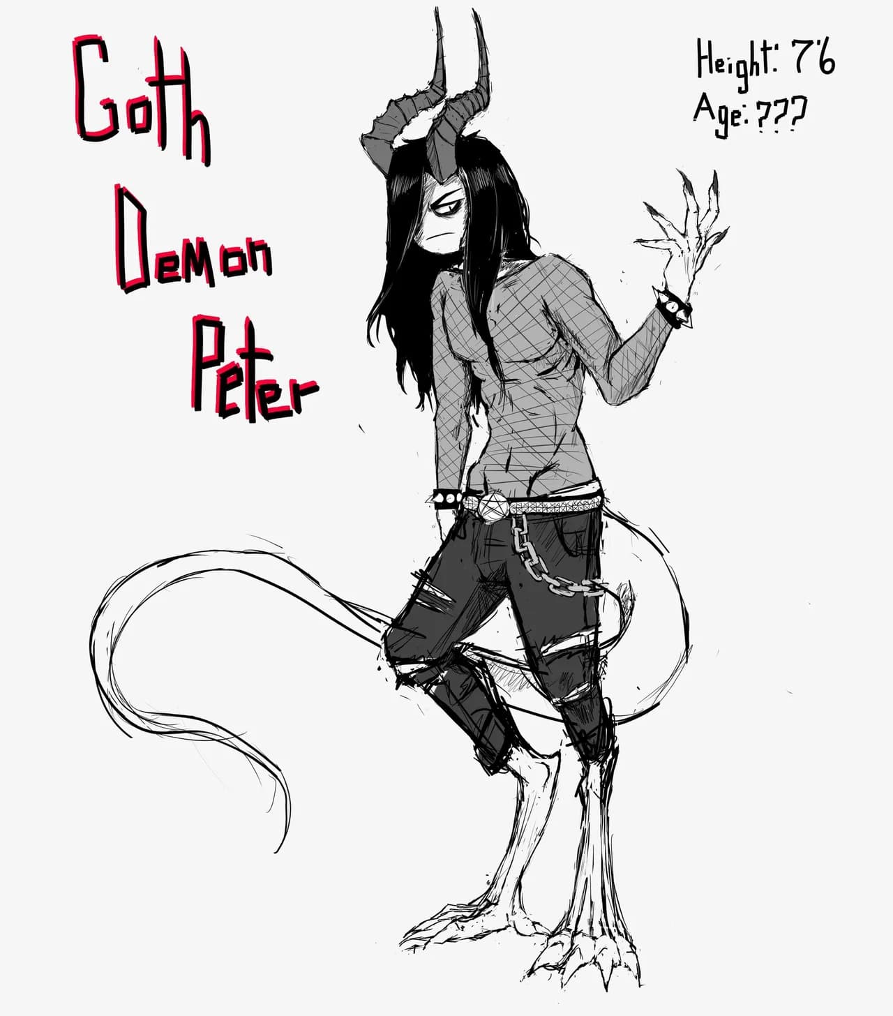 Demon Goth Peter