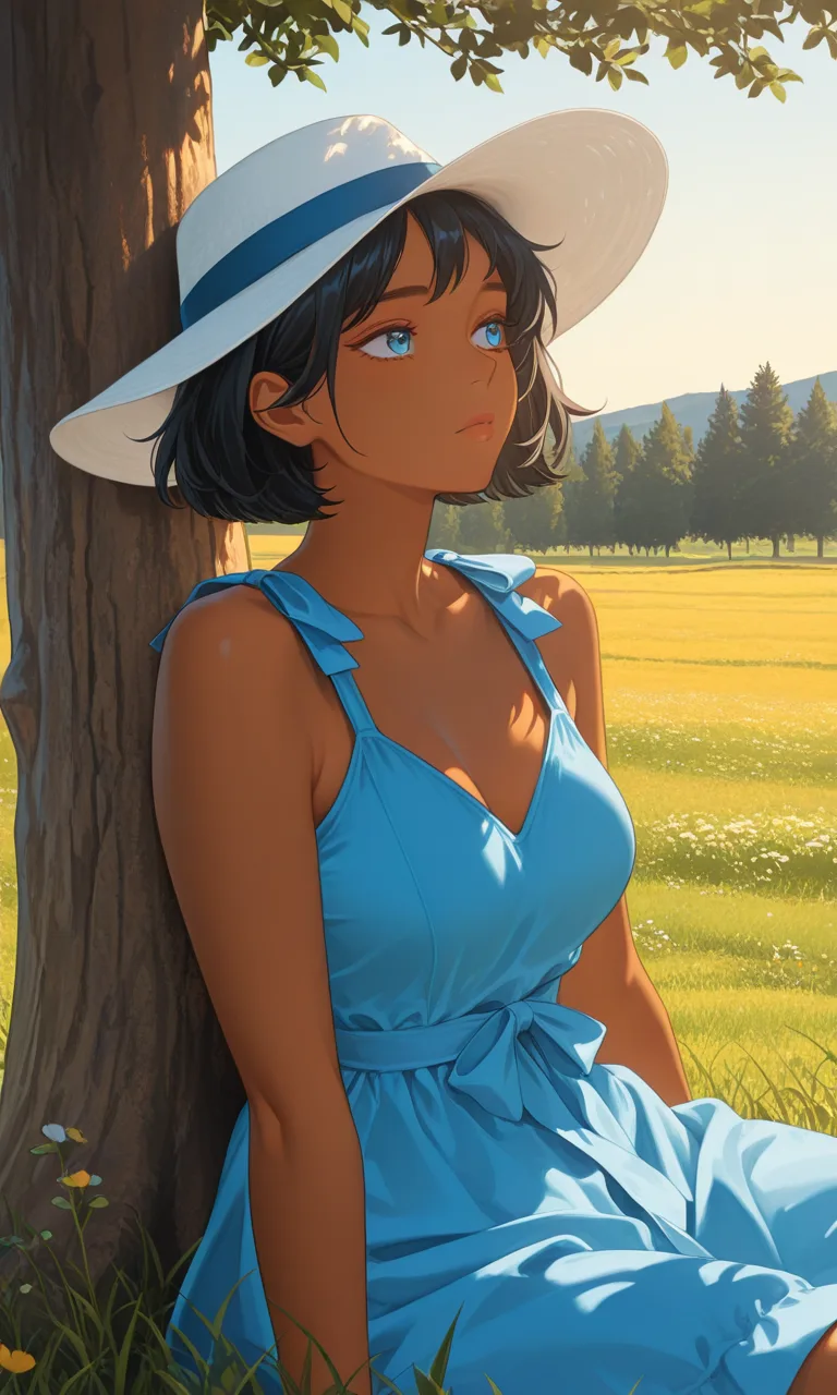 Her faded smile