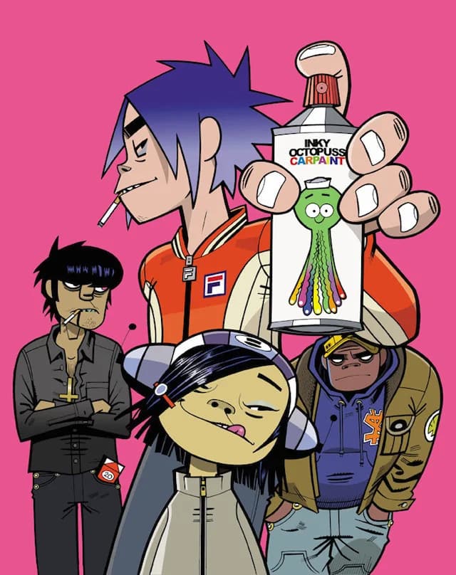 Gorillaz Pick me -_-